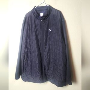 Callaway Men's Black Quilted Golf Jacket